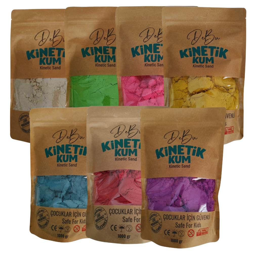 Dağılmaz Kirletmez Kurumaz Kinetik Kum