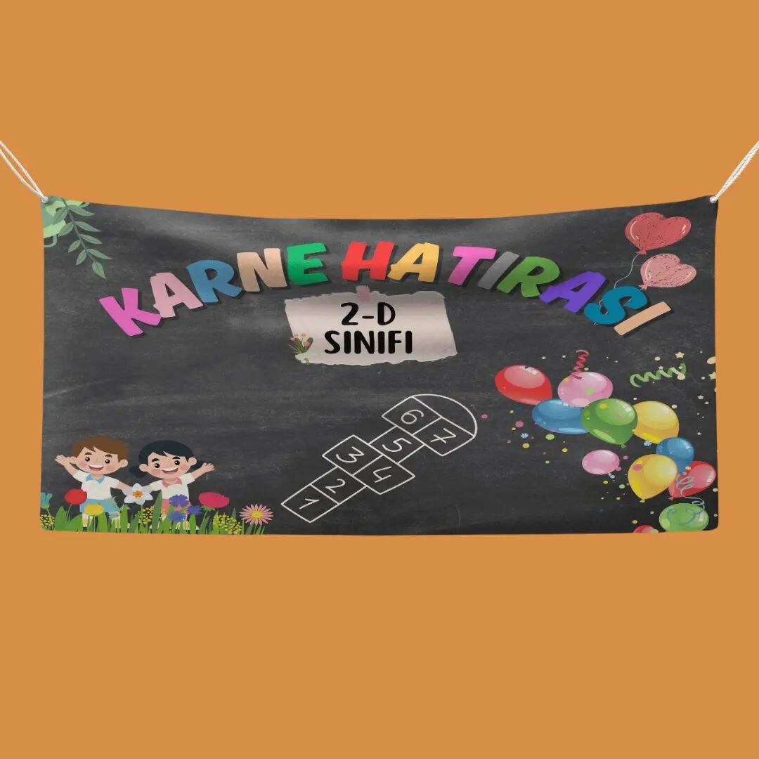 Karne Hatırası Fotoğraf Çekim Arka Fon Branda Afiş Model No: 07