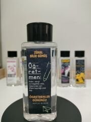 Öğretmenler Günü Hediyesi – İsme Özel 200 ml Hediyelik Kolonya (Özel Hediye Kutulu) Öğretmen Model