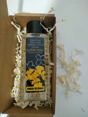 Öğretmenler Günü Hediyesi – İsme Özel 200 ml Hediyelik Kolonya (Özel Hediye Kutulu) Sarı Çiçekli Model