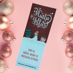 2026 Yılbaşı Hediyesi Kardan Adam Detaylı Açacaklı Buzdolabı Magneti Ve Kitap Ayracı 01