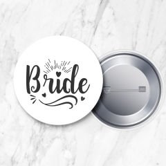 Bride İğneli Yaka Rozeti 58 mm (Model No: 05)