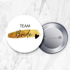 Team Bride Nedime İğneli Yaka Rozeti 58 mm (Model No: 02)