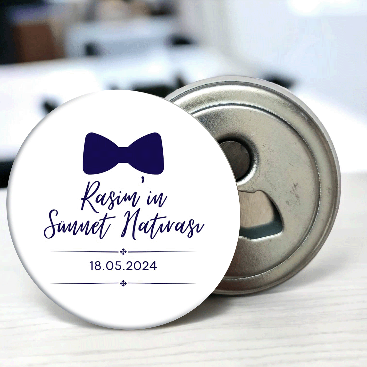 Papyon Detaylı Açacaklı Buzdolabı Magneti Sünnet Hediyeliği (Model No: 03) Sadece Magnet (Jelatinli)