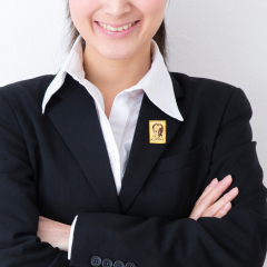 Atatürklü ve Atatürk İmzalı Dikdörtgen Metal Ceket Yaka Rozeti