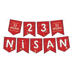 23 Nisan 127 Parça Süsleme Seti