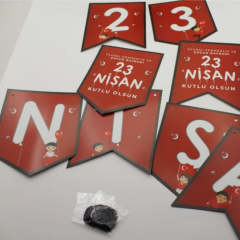 23 Nisan Kutlu Olsun Banner Uzar Yazı