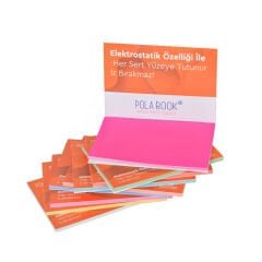 Tekrar Kullanılabilir Elektrostatik Akıllı Not Kağıtları 7x10cm - 50 Sayfa
